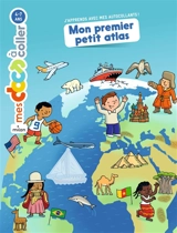 Mon premier petit atlas : autocollants - Stéphanie Ledu