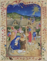 L'adoration des bergers : calendrier de l'avent - Catherine Adam