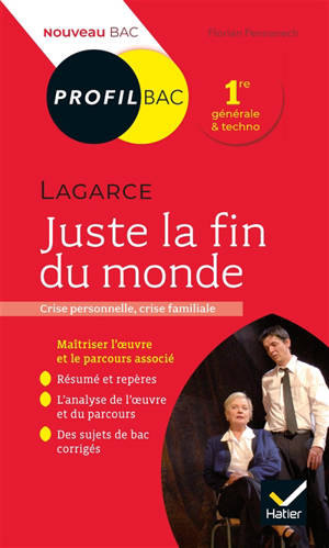 Jean-Luc Lagarce, Juste la fin du monde (1990) : crise personnelle, crise familiale : 1re générale & techno, nouveau bac - Florian Pennanech