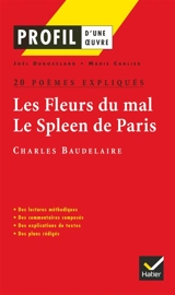 Les fleurs du mal, Le spleen de Paris, Charles Baudelaire : 20 poèmes expliqués - Joël Dubosclard