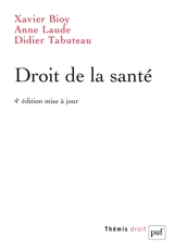 Droit de la santé - Anne Laude