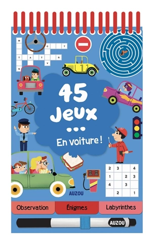 45 jeux... en voiture ! - Céline Potard
