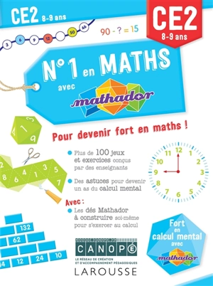 N°1 en maths avec Mathador CE2, 8-9 ans - Eric Trouillot