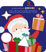 Je joue avec les formes, autocollants : Noël : 3 ans - Véronique Petit
