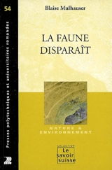La faune disparaît - Blaise Mulhauser