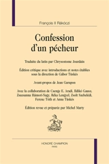 Confession d'un pécheur - François Rakoczi 2
