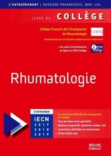 Rhumatologie : iECN 2017, 2018, 2019 - Collège français des enseignants en rhumatologie