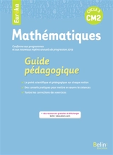 Eurêka, mathématiques CM2, cycle 3 : guide pédagogique