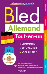Bled allemand : tout-en-un : grammaire, conjugaison, vocabulaire - Marie Marhuenda