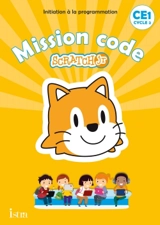 Mission code Scratch Jr, CE1, cycle 2 - Catherine Vilaro