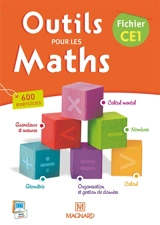 Outils pour les maths CE1 : fichier de l'élève - Natacha Besset