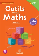 Outils pour les maths CE1 : 700 exercices, programmes 2008 : manuel - Laurence Guérin