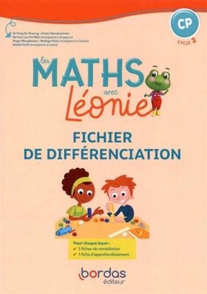 Les maths avec Léonie, CP, cycle 2 : fichier de différenciation - Roger Mongibeaux