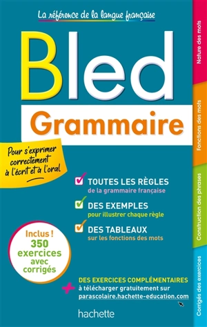 Bled grammaire - Daniel Berlion