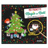 Ma pochette magie de Noël : cartes à gratter et à colorier - Marine Fleury