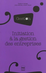 Initiation à la gestion des entreprises - Virginie Gallego