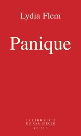 Panique - Lydia Flem