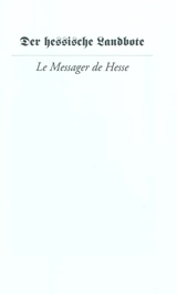Le messager de Hesse. Der hessische Landbote - Georg Büchner