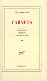 Carnets. Vol. 2 - Joseph Joubert