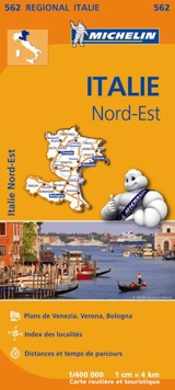 CARTE REGIONALE ITALIE NORD-EST - Collectif