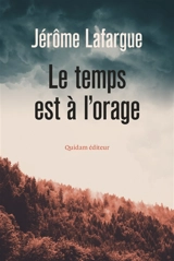 Le temps est à l'orage - Jérôme Lafargue
