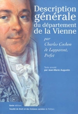 Description générale du département de la Vienne - Charles Cochon de Lapparent