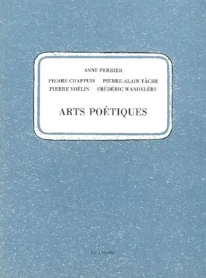 Arts poétiques