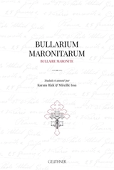Bullarium maronitarum. Bullaire maronite