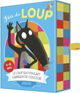 Jeu du loup : le loup qui voulait changer de couleur - Orianne Lallemand