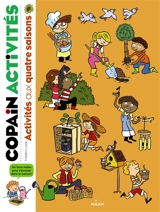 Activités aux quatre saisons : un livre malin pour s'amuser dans la nature ! - Frédéric Lisak