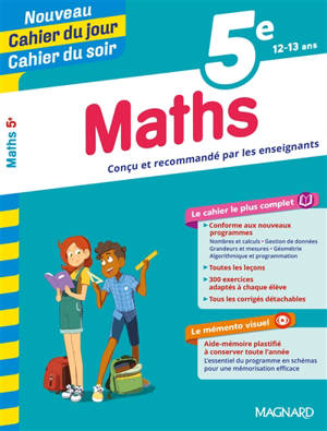 Maths 5e, 12-13 ans - Annie Le Goff