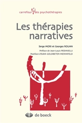 Les thérapies narratives - Serge Mori