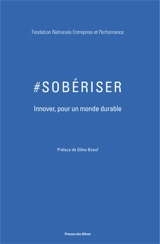 #sobériser : innover pour un monde durable - Fondation nationale Entreprise et performance (France)