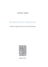 Paysages et silences - Geoffrey Squires
