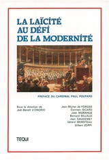 La Laïcité au défi de la modernité : actes - Colloque national des juristes catholiques (10 ; 1989 ; Paris)
