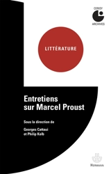 Entretiens sur Marcel Proust : colloque de Cerisy - Centre culturel international (Cerisy-la-Salle, Manche). Colloque (1962)