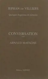 Jephan de Villiers : quelques fragments de mémoire - Jephan de Villiers