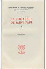 La théologie de saint Paul - Ferdinand Prat