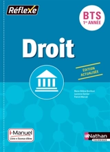 Droit BTS 1re année : i-manuel, livre + licence élève en ligne - Marie-Hélène Bonifassi