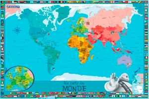Ma carte du monde - Manufacture française des pneumatiques Michelin
