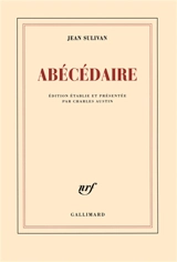 Abécédaire - Jean Sulivan