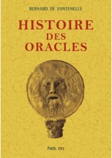 Histoire des oracles - Bernard de Fontenelle