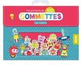 Les robots : ma pochette de 100 gommettes - Louise Anglicas