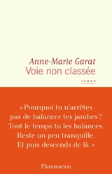 Voie non classée - Anne-Marie Garat