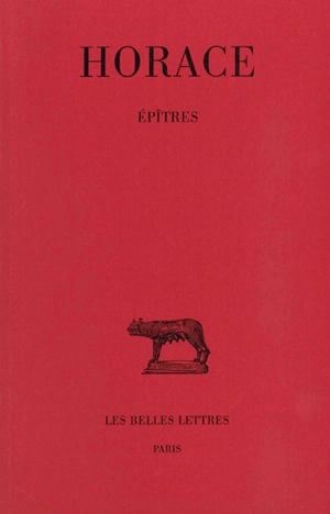 Epîtres - Horace