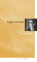 Lignes de front - Avital Ronell