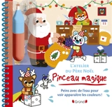 L'atelier du Père Noël : peins avec de l'eau pour voir apparaître les couleurs ! - Vanessa Vautier