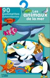 Les animaux de la mer : 90 gommettes autocollantes - Daniela Dogliani