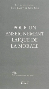 Pour un enseignement laïque de la morale