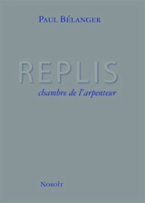 Replis, chambre de l'arpenteur - Paul Bélanger